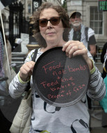 Gaza Hunger Crisis Protest Whitehall
