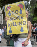 Gaza Hunger Crisis Protest Whitehall
