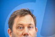 German Federal Finance Minister Lars Klingbeil Holds Press Conference To Present Federal Budget in Berlin