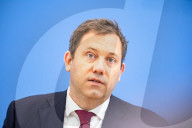 German Federal Finance Minister Lars Klingbeil Holds Press Conference To Present Federal Budget in Berlin