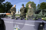 Poland's PM Donald Tusk Visits Polish Air Force Institute. 