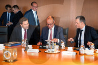 Weekly Cabinet Meeting at the Chancellery in Berlin, Germany
