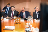 Weekly Cabinet Meeting at the Chancellery in Berlin, Germany