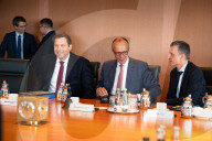 Weekly Cabinet Meeting at the Chancellery in Berlin, Germany