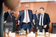 Weekly Cabinet Meeting at the Chancellery in Berlin, Germany