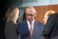 Weekly Cabinet Meeting at the Chancellery in Berlin, Germany