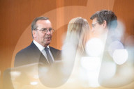 Weekly Cabinet Meeting at the Chancellery in Berlin, Germany