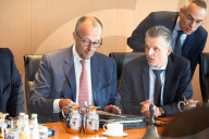 Weekly Cabinet Meeting at the Chancellery in Berlin, Germany
