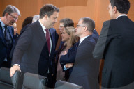 Weekly Cabinet Meeting at the Chancellery in Berlin, Germany