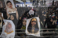 Iran-Ceremony To Mark 12-day War Killed Civilians