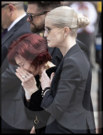 Ozzy Osbourne funeral in Birmingham, UK.