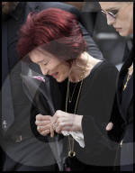 Ozzy Osbourne funeral in Birmingham, UK.