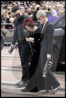 Ozzy Osbourne funeral in Birmingham, UK.