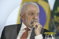 Brazilian President Lula Da Silva Holds A Meeting To Discuss US Government Tariffs On Brazilian Products.