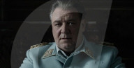 Russel Crowe as Hermann Goering in Nuremberg Trials movie