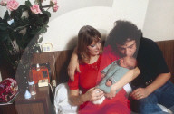 Michel Sardou et Francoise Pettre