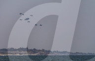 Humanitarian aid airdropped over Gaza