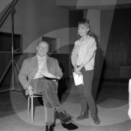 Bourvil et Pierrette Bruno