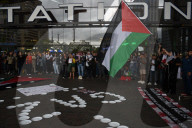 Pro Palestine rally in Rotterdam