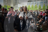 Pro Palestine rally in Rotterdam