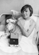 Georgette Lemaire et son fils Antoine