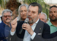 Minister Matteo Salvini in Messina