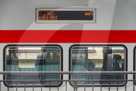 Essen Central Station With Intercity Train IC2305 To Cologne
