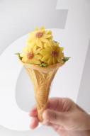 Ice cream flowers for summer