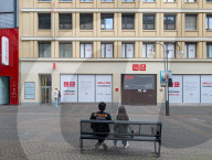 UNIQLO Storefront Prepares For Opening In Cologne