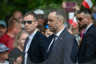 Newly Sworn-In President Karol Nawrocki Signs Tax Initiative In Kolbuszowa