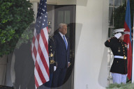 Trump greets leaders of Armenia and Azerbaijan