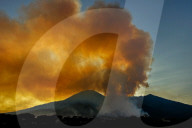 Vesuvius Park Fire: Vegetation Still Burning After Sunset