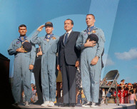Apollo 13 moon mission leader James Lovell dies at 97