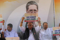 Jammu And Kashmir Congress Supporters Begin Hunger Strike Demanding Full Statehood Restoration