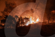 Wildfire In Anavyssos