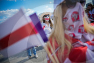 Belarus Opposition 5th Anniversary Rally In Warsaw