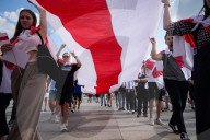 Belarus Opposition 5th Anniversary Rally In Warsaw