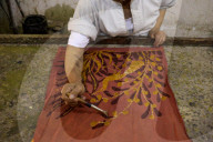 Carpet Making At Ramses Wissa Wassef Center In Giza