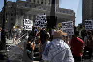 NY: Protest Against Detention Of Immigrants By ICE Agents