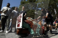 NY: Protest Against Detention Of Immigrants By ICE Agents