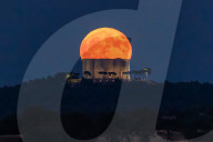 Full Moon At Castel Del Monte