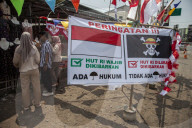 Japanese Anime Flag Ahead Of Indonesian Independence Day