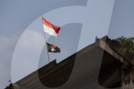 Japanese Anime Flag Ahead Of Indonesian Independence Day
