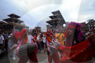 Nepali LGBTIQ+ Minorities Parade In Kathmandu Commemorating Deceased Colleagues On Gai Jatra