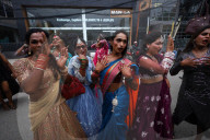Nepali LGBTIQ+ Minorities Parade In Kathmandu Commemorating Deceased Colleagues On Gai Jatra