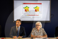 Update On The Heatwave With Government Departments, Organised By Catherine Vautrin, In Paris