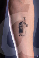 World first robot tattoo machine