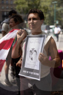 “March Against Immigration Cruelty Protest” Against ICE Detention Policies In NYC