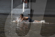 Valley Of Mexico Flooded Due The Heavy Rains