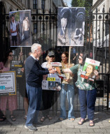 Stop The Hate pro Israel vigil outside 10 Downing Street, Westminster, London, Great Britain 
14th August 2025